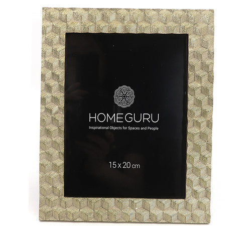 3D Gold Photo Frame, Polyresin