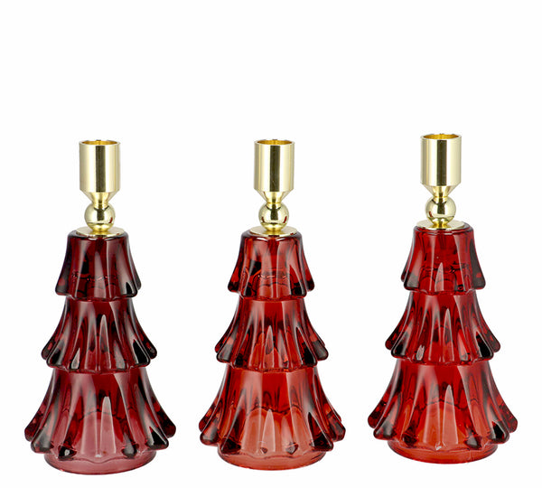 Candle holder x-mas tree