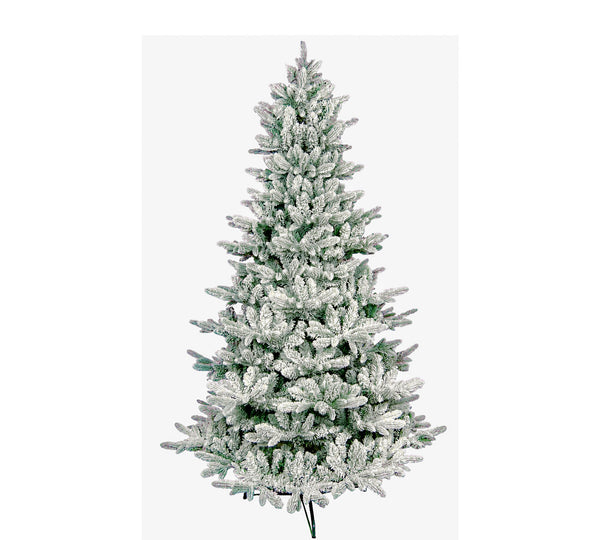 Deluxe Snow-Covered Christmas Tree – 210 cm