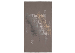 Guy Laroche Velour Printed Beach Towel