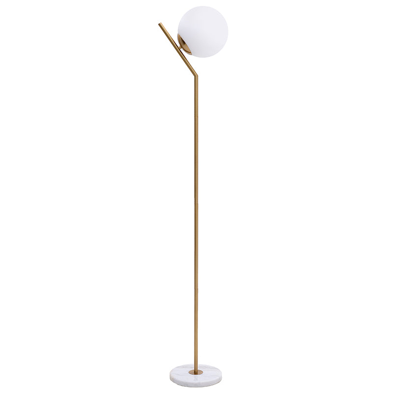 Gold Metal Floor Lamp