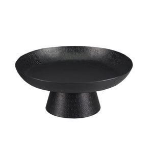 ART ET LUMIERE Metal Footed Platter
