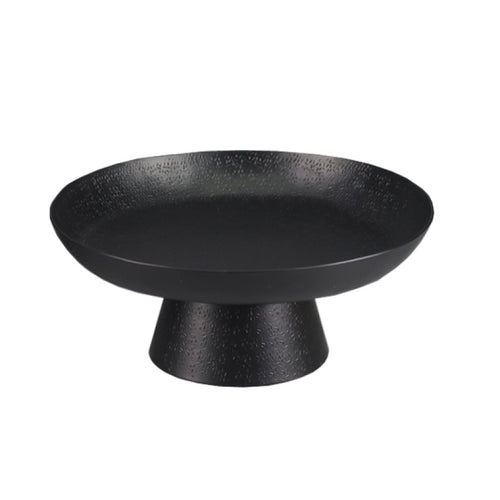 ART ET LUMIERE Metal Footed Platter