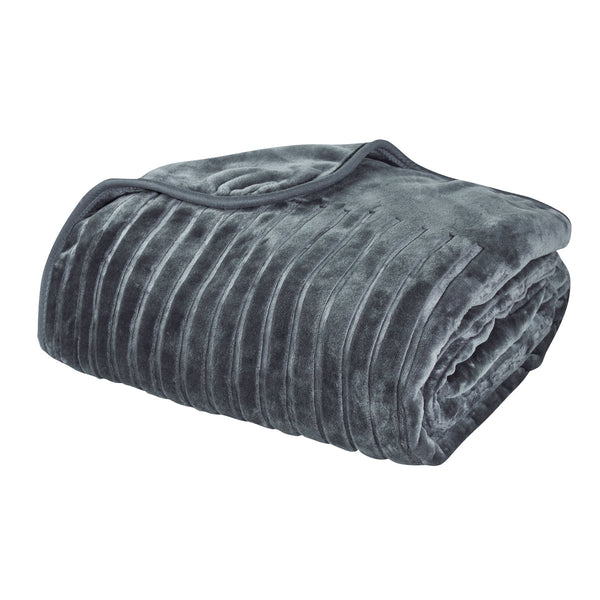 DAS HOME Velour Blanket – Double Size