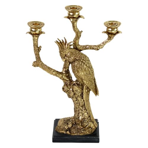 Parrot Candle Holder
