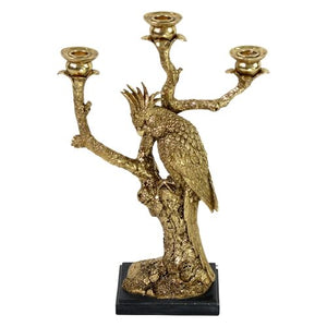 Parrot Candle Holder