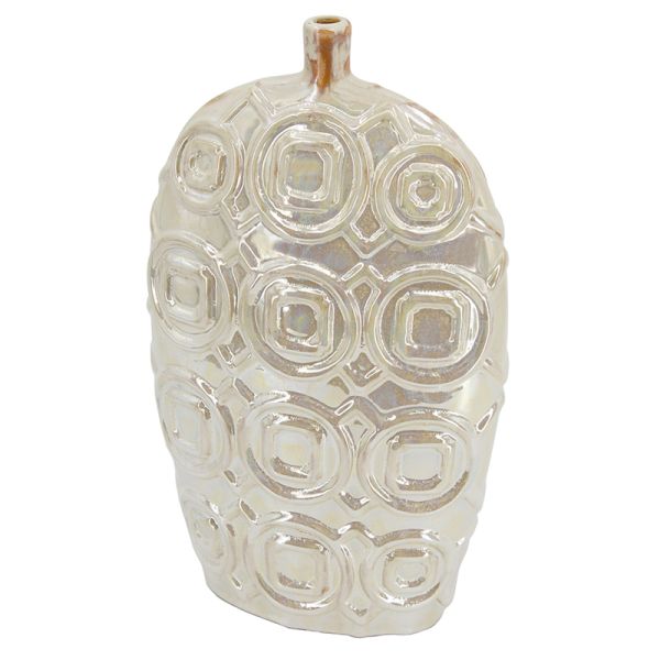 Beige Ceramic Vase