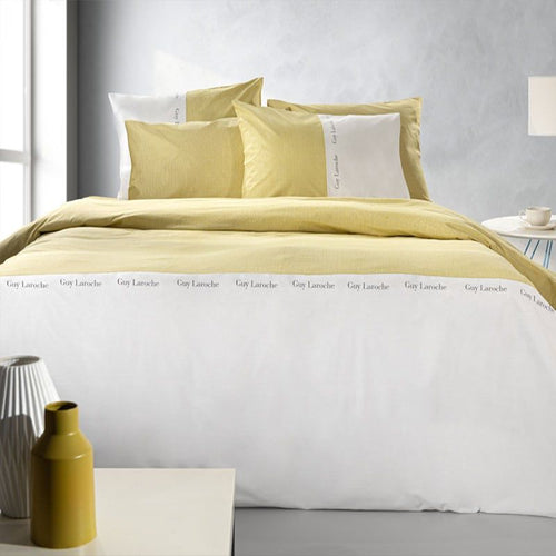 Guy Laroche Etoile Lime 3-Pieces Duvet Cover Set