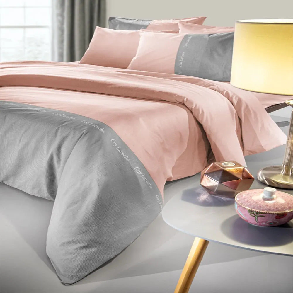 Guy Laroche Etoile Dusty Pink Bed Sheet Set 225x245