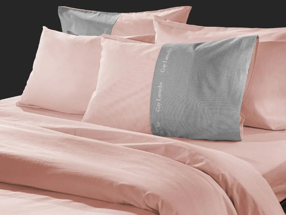 Guy Laroche Etoile Dusty Pink Bed Sheet Set 225x245