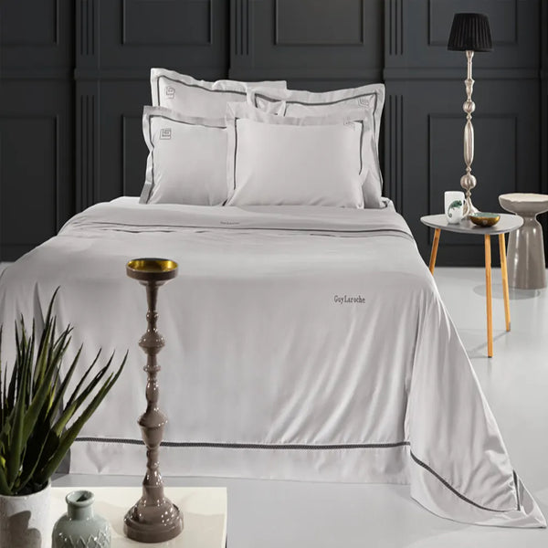 Guy Laroche Blend Cement Bed Sheet Set 270x280