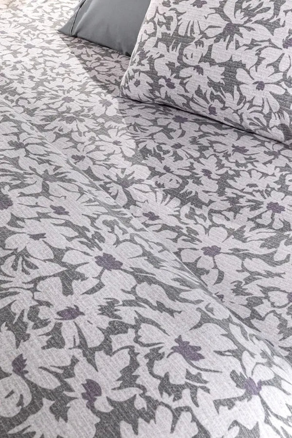 Guy Laroche Martin Gray Bed Sheet Set 225x245