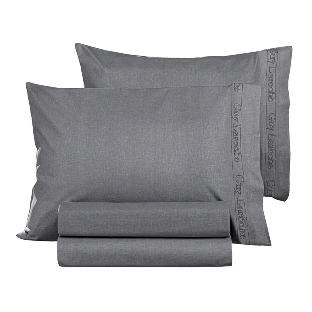Guy Laroche Color Plus Anthracite Pillowcase