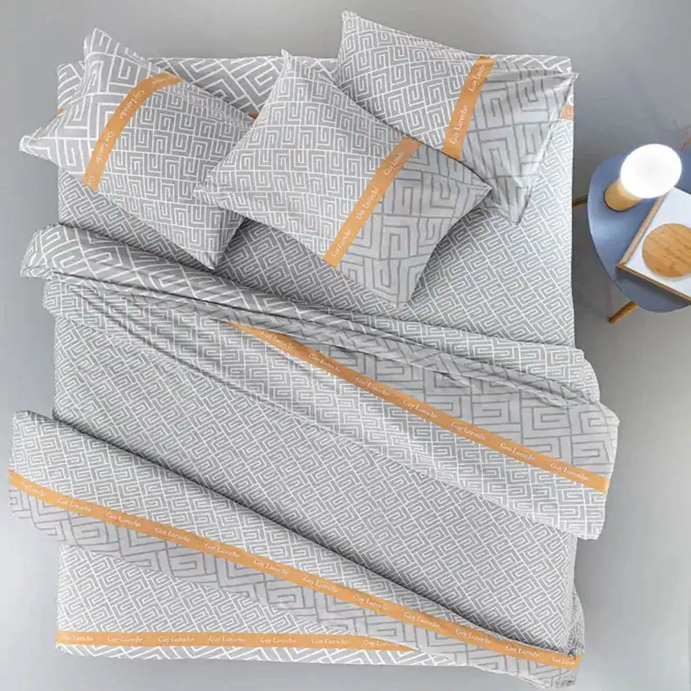Guy Laroche Occio Gray Bed Sheet Set 170x200+32