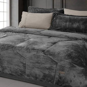 Guy Laroche Blanket-Quilt Prisma Anthracite 220x240