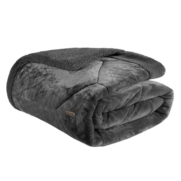 Guy Laroche Blanket-Quilt Prisma Anthracite 220x240