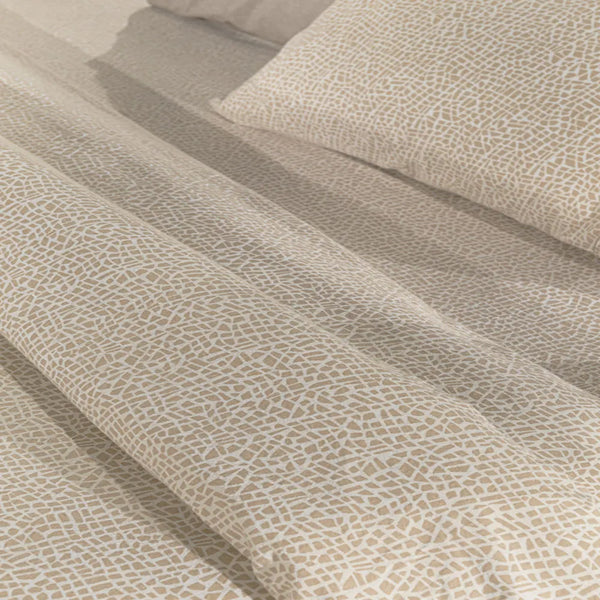 Guy Laroche Mira Mocca Bed Sheet Set 165x200+35