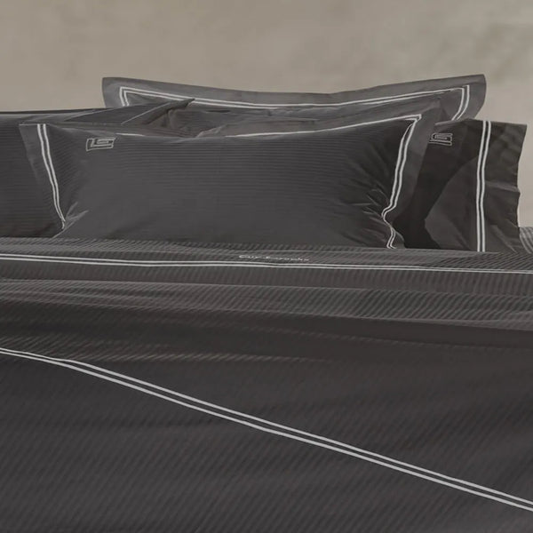 Guy Laroche Nice Anthracite Bed Sheet Set 270x280