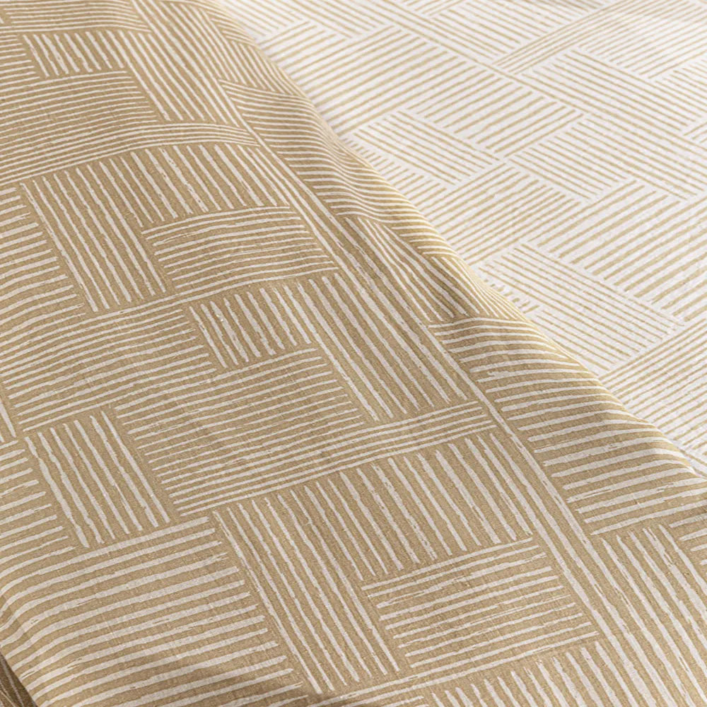Guy Laroche Stencil Mocca Bed Sheet Set 170x200+32