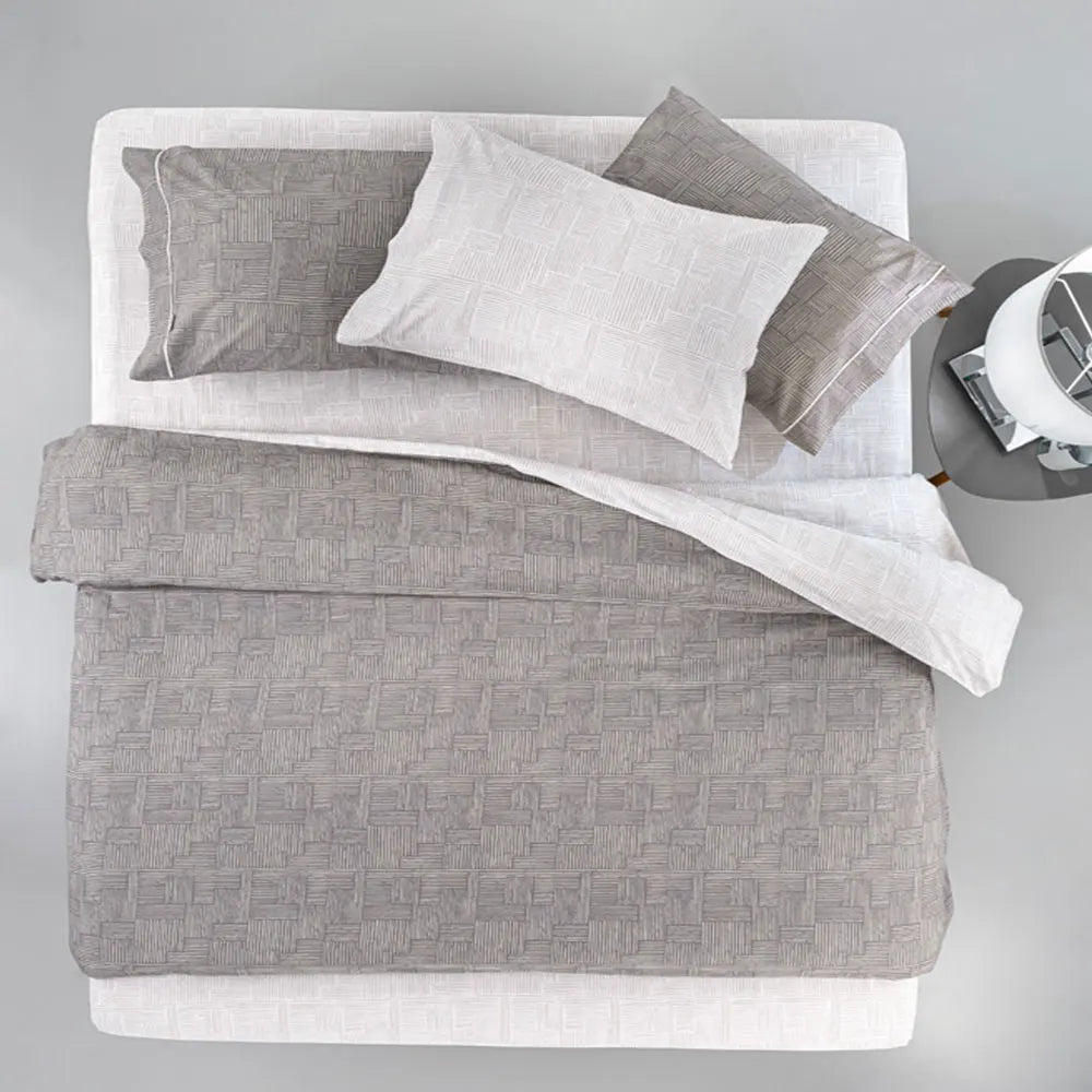 Guy Laroche Stencil Wenge Bed Sheet Set 170x200+32