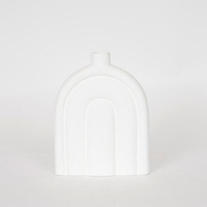 CERAMIC VASE WHITE