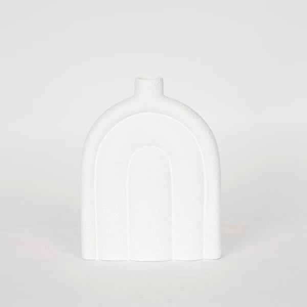 CERAMIC VASE WHITE