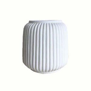 ART ET LUMIERE White Ceramic Vase