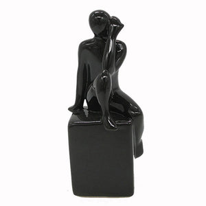 ART ET LUMIERE Decorative Ceramic Figurine – Black