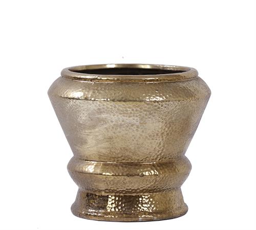 Ceramic Hammered Vase