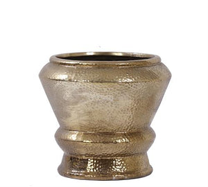 Ceramic Hammered Vase