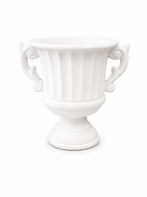 White Decorative Urn