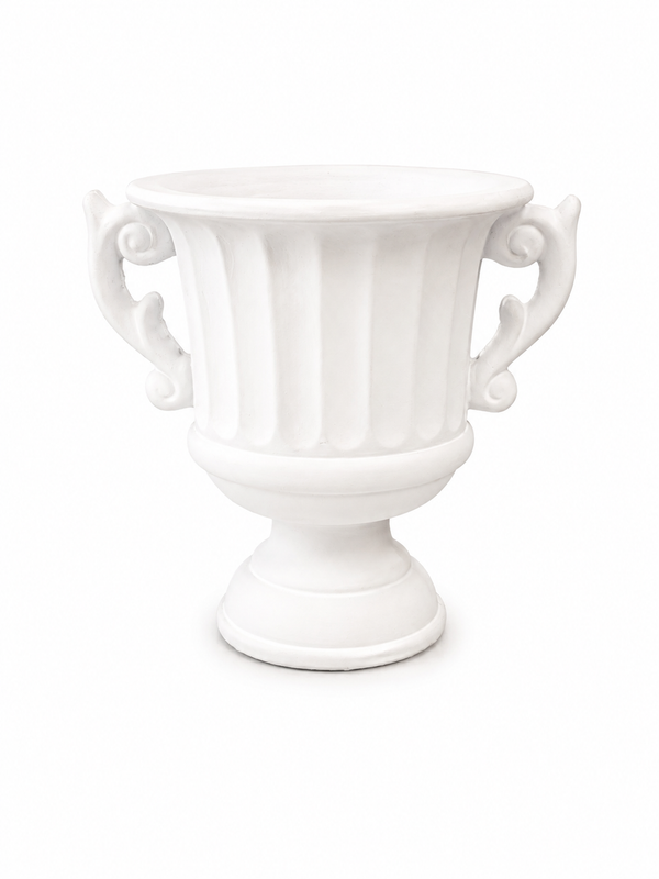 White Decorative Urn