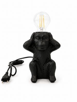 Black Monkey Lamp