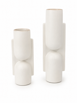 White Vases