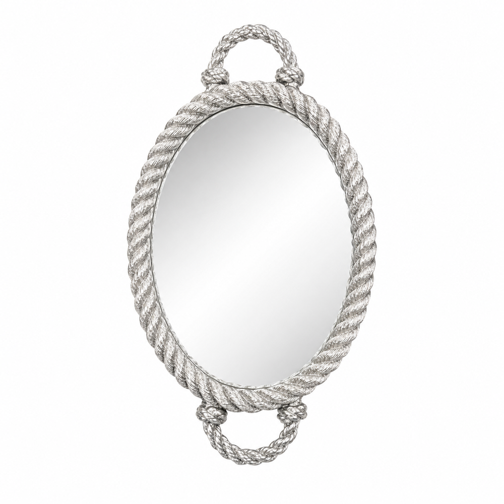 Silver Mirror Tray