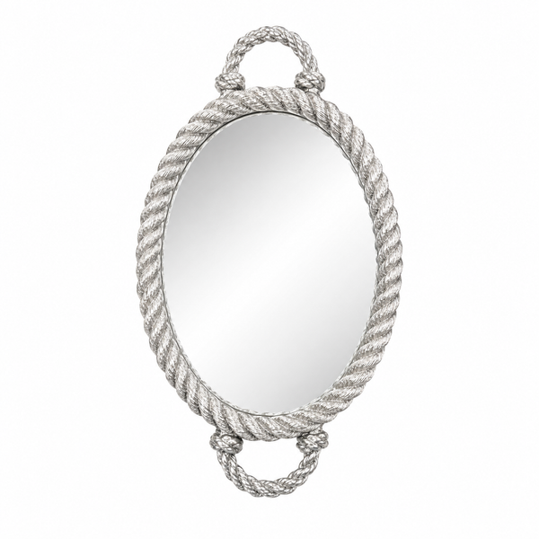 Silver Mirror Tray