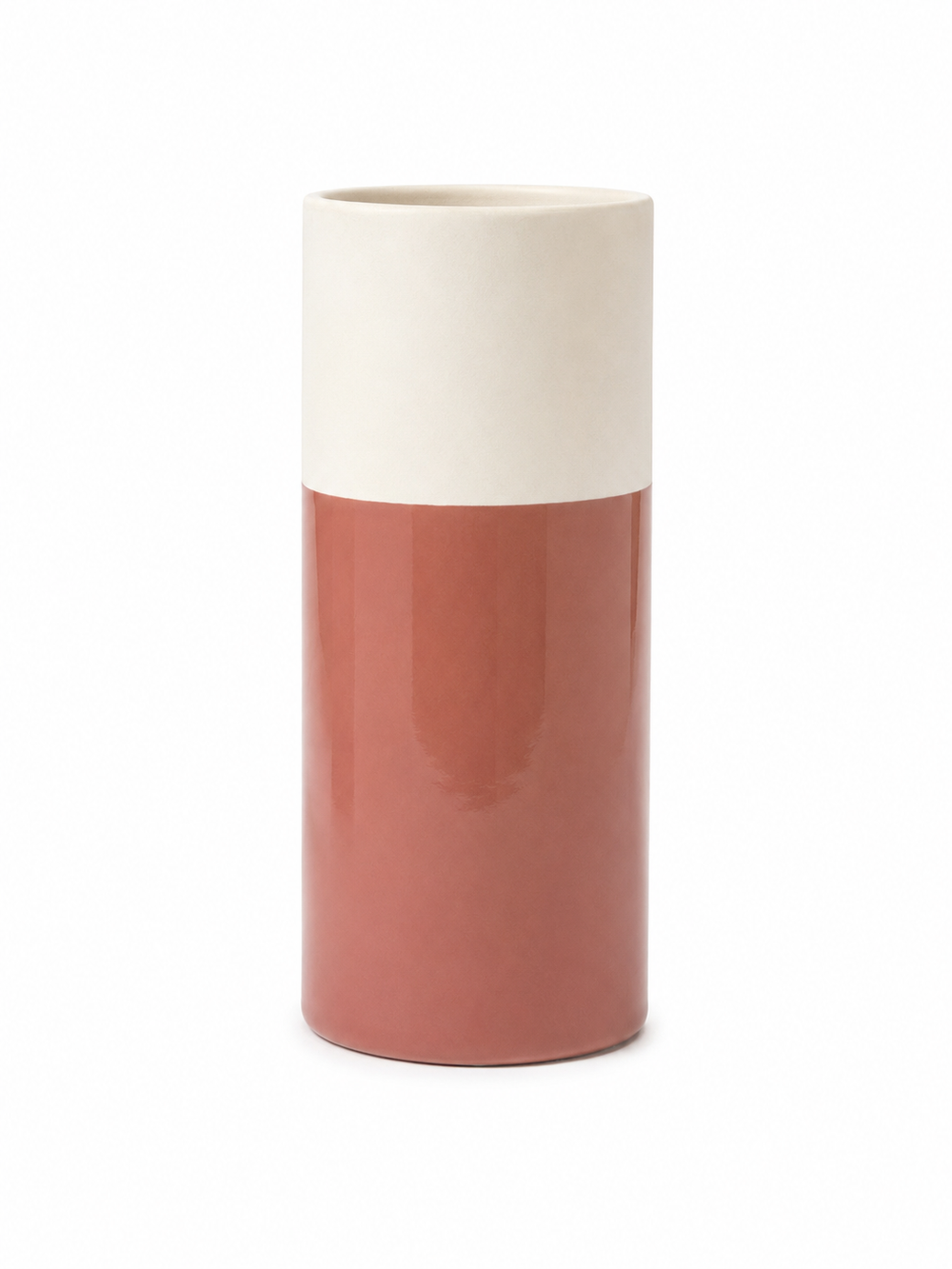 White & Pink Vase
