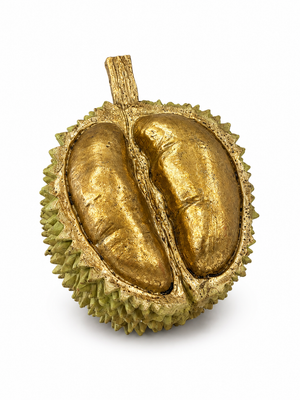 Gilded Spiky Durian Sculpture