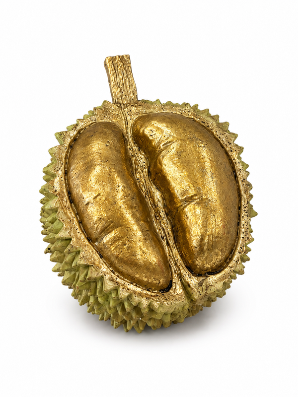 Gilded Spiky Durian Sculpture