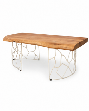 Natural Edge Wooden Dining Table
