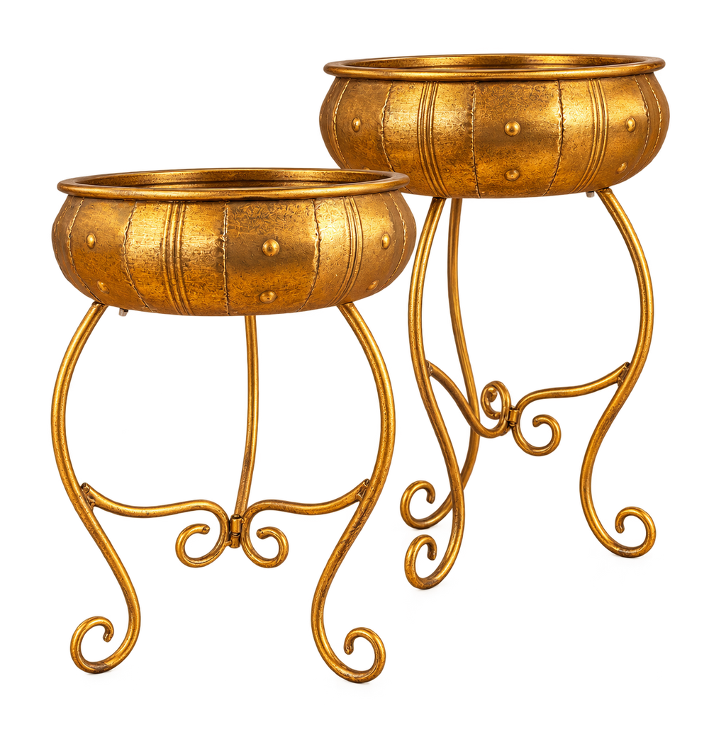 Gold Decorative Planters