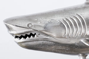 HAI Silver Aluminum Shark Decoration