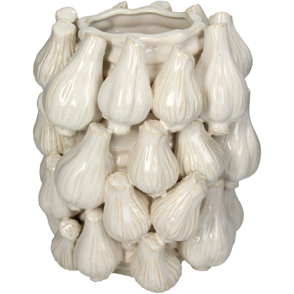 Garlic Ceramic Vase