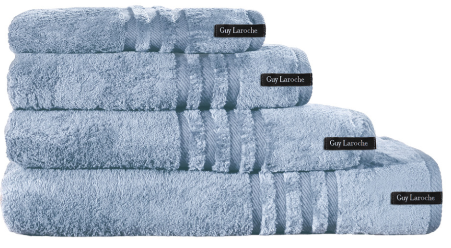 Guy Laroche Bathroom Towels Bonus Sky