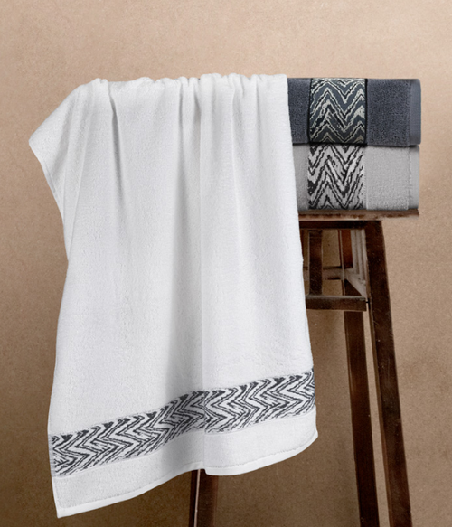 Guy Laroche Bathroom Towels Pome Anthracite 50x90