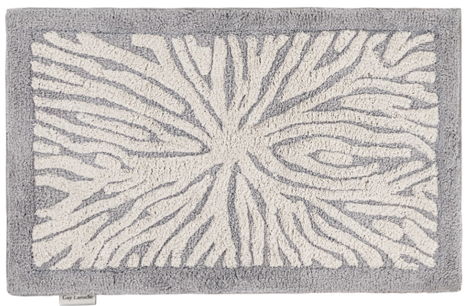 Guy Laroche Bath Mat Opus Silver