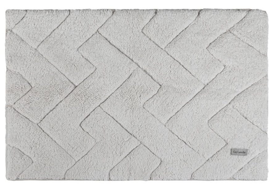 Guy Laroche Bath Mat Zita Silver