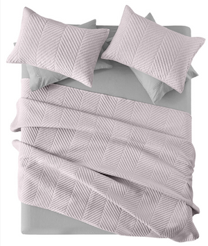Guy Laroche Bone 2-Piece Bedspread Set