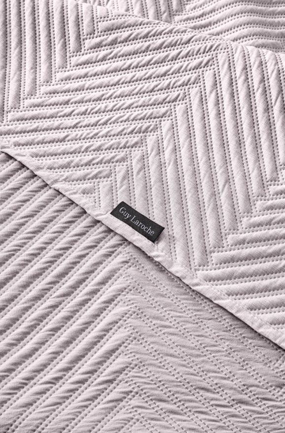 Guy Laroche Bone 2-Piece Bedspread Set