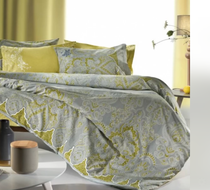 Guy Laroche Jovi Olive 3-Pieces Duvet Cover Set